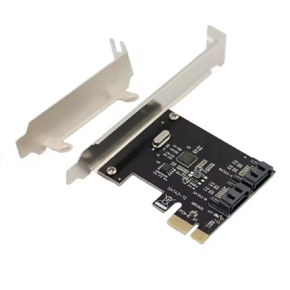 کارت تبدیل PCI-E به 2 پورت SATA