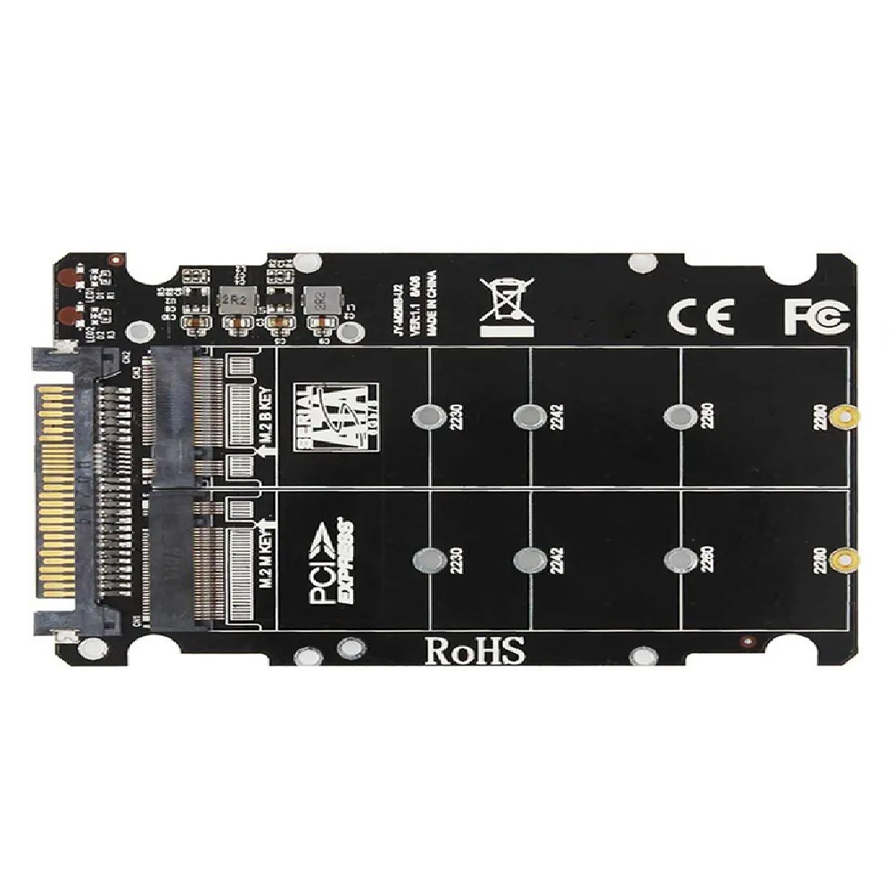 آداپتور M.2 NVMe به U.2 (SFF-8639) – مبدل SSD برای سرور و ورک‌استیشن