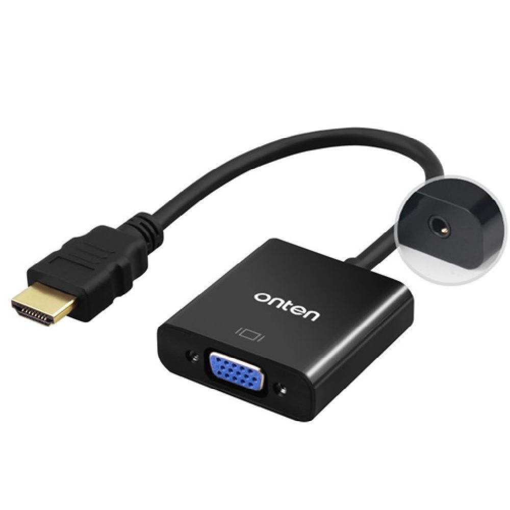 مبدل HDMI به VGA به همراه خروجی صدا مدل OTN-5169