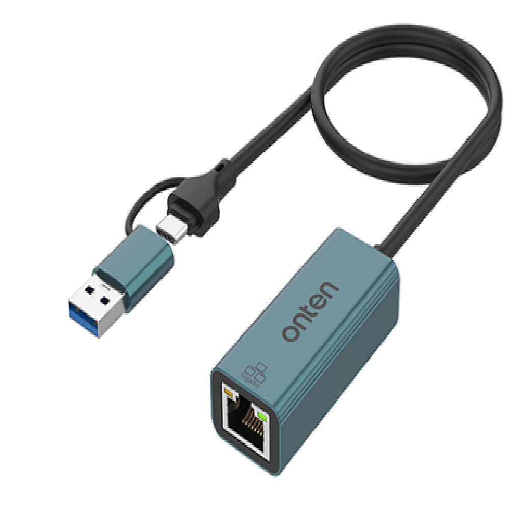 مبدل USB 3.0 و Type-C به شبکه LAN گیگابیتی مدل OTN106+