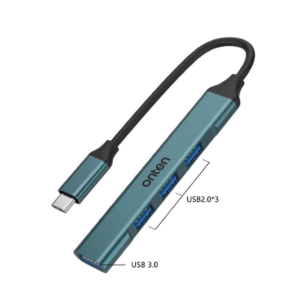مبدل Type-C به USB 2.0 + USB 3.0 مدل OTN9701