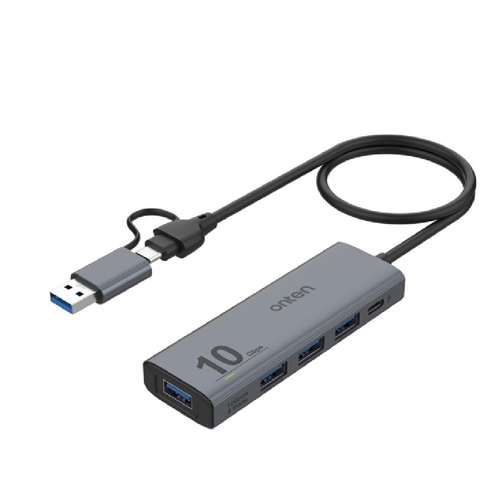 هاب USB 3.0 و Type-C چهار پورت مدل OTN-UCA611