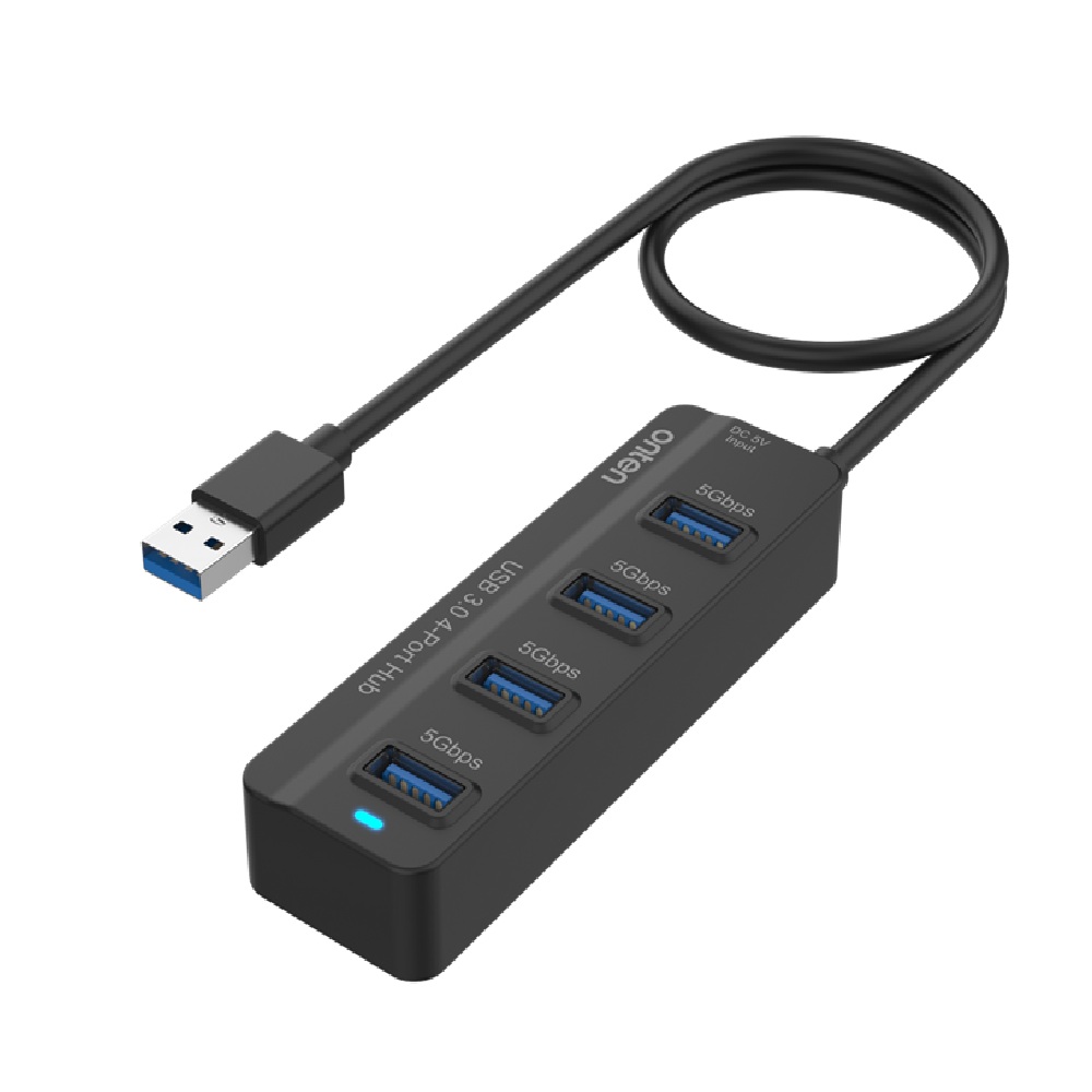هاب ۴ پورت USB 3.0 مدل 5305 با پورت شارژ USB-C